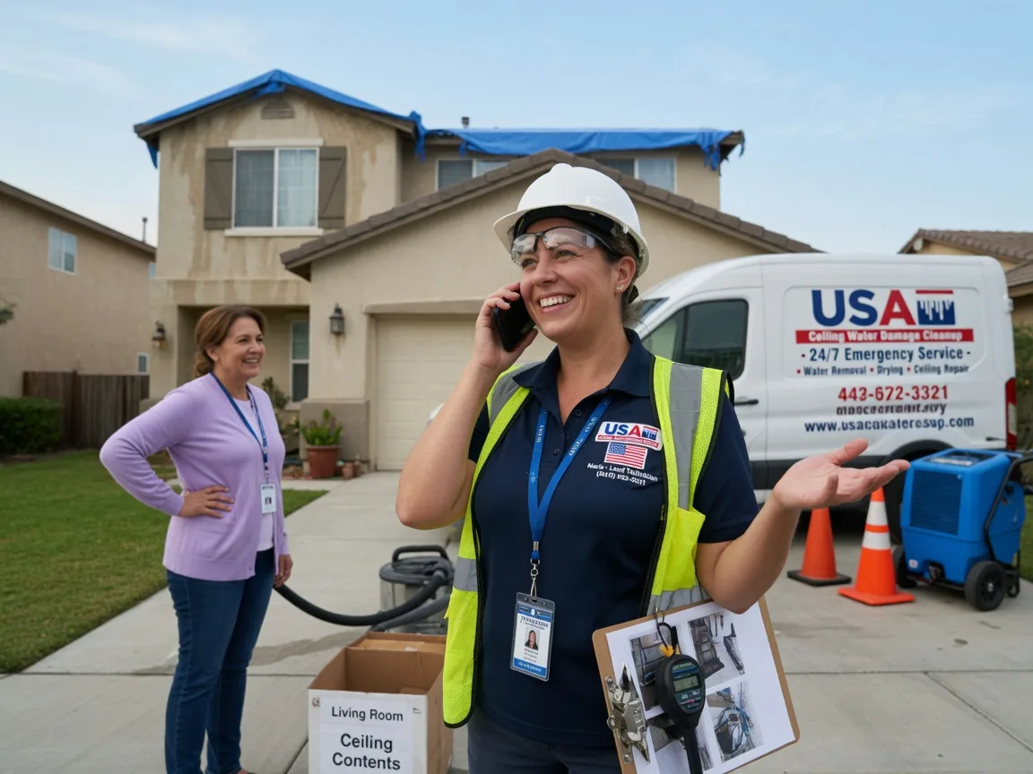 Ceiling Water Damage Restoration Kellyville, OK FAQs